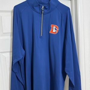 Cutter & Buck Royal Blue Denver Broncos Pullover